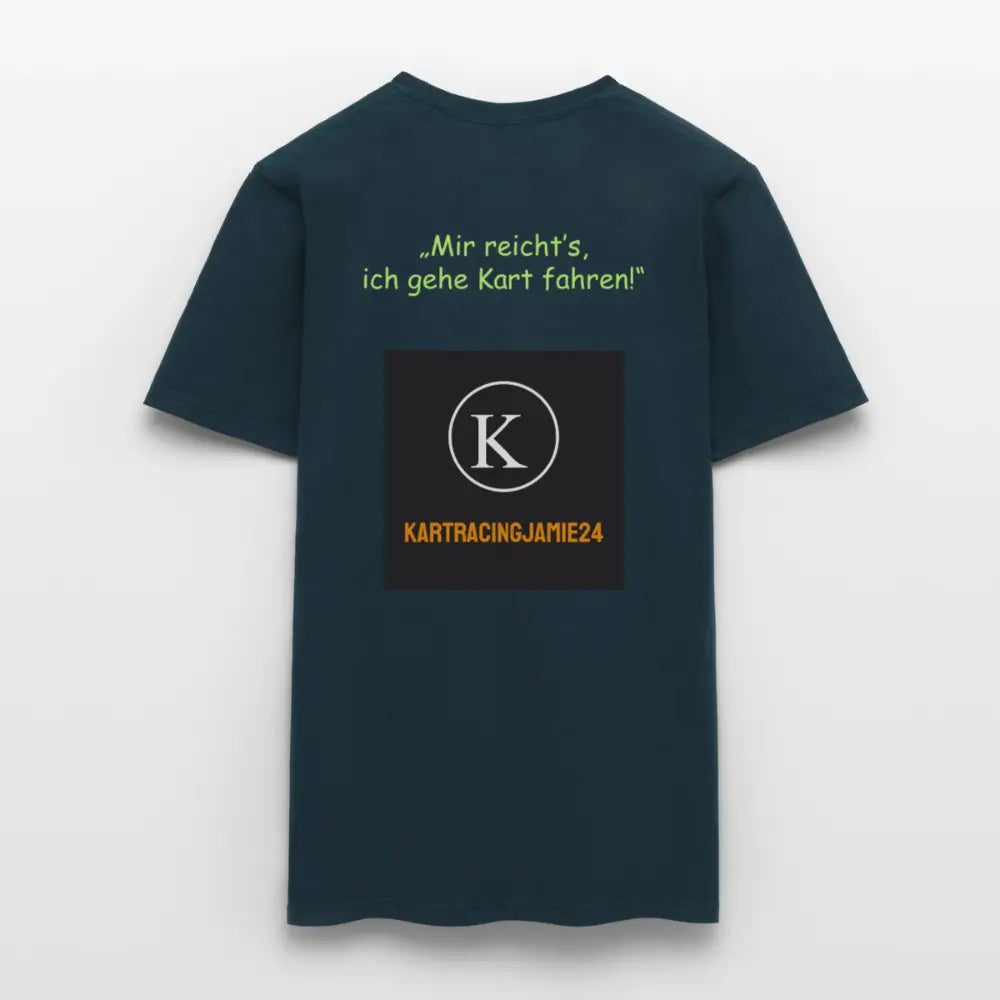 Männer T-Shirt Motorsport Baumwolle Detailmotiv